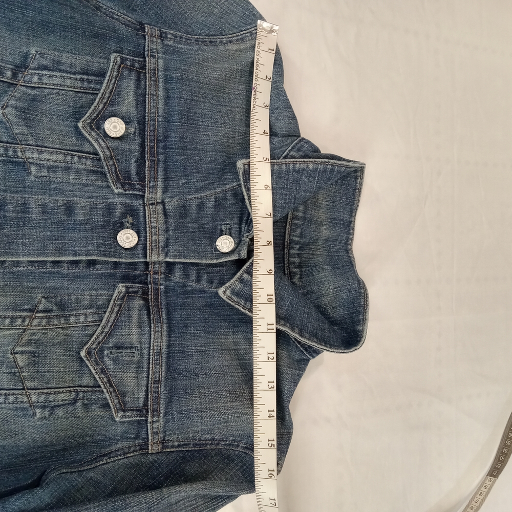Gap Women's Vintage Classic Denim Blue Jacket Size Small - Picture 10 of 16